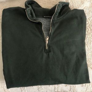 Oversized quarter zip